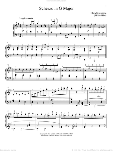 Scherzo In G Major