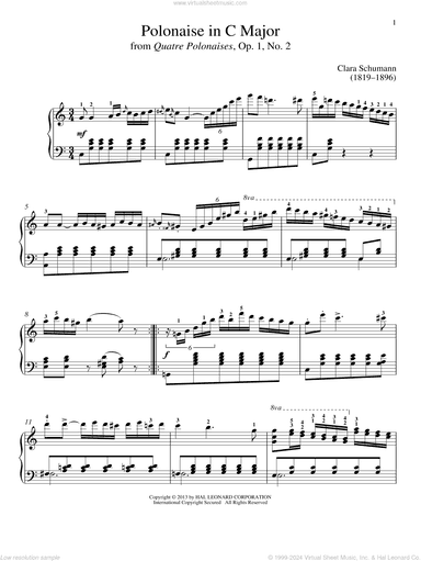 Polonaise In C Major