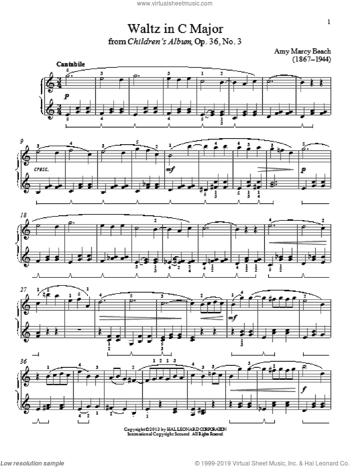 Waltz In C Major