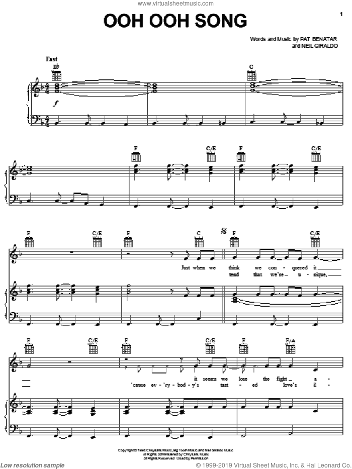 Ooh Ooh Song