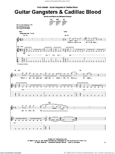 Guitar Gangsters and Cadillac Blood