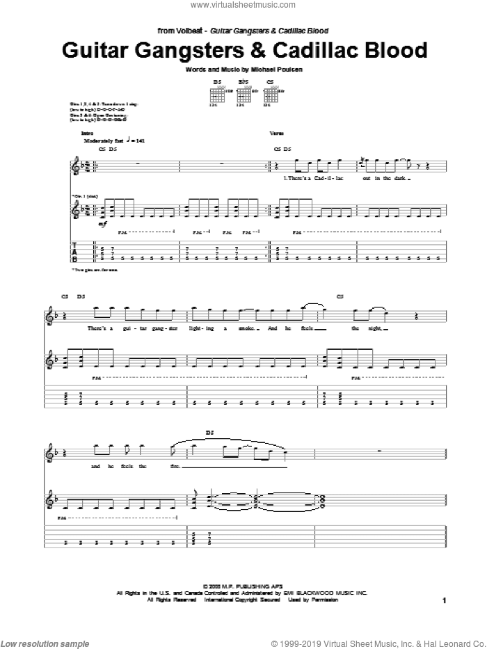Guitar Gangsters and Cadillac Blood