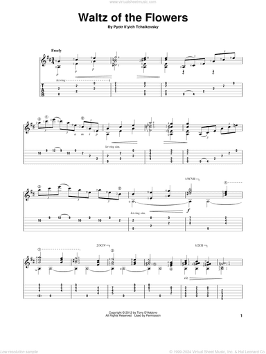 Waltz Of The Flowers (arr. Tony D'Addono)
