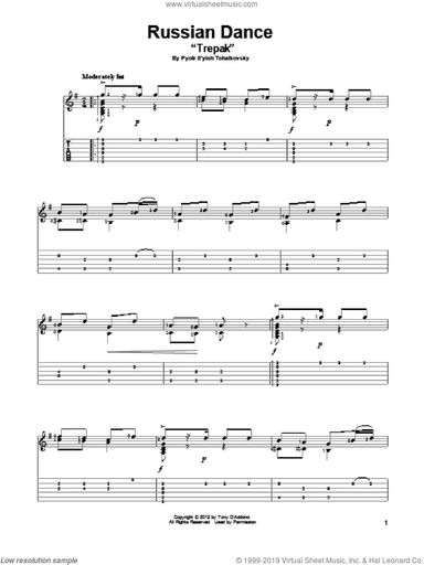 Russian Dance (Trepak) (arr. Tony D'Addono) (from The Nutcracker)