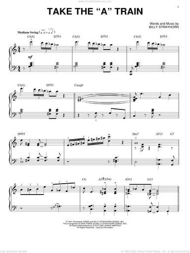 Take The "A" Train (arr. Brent Edstrom)