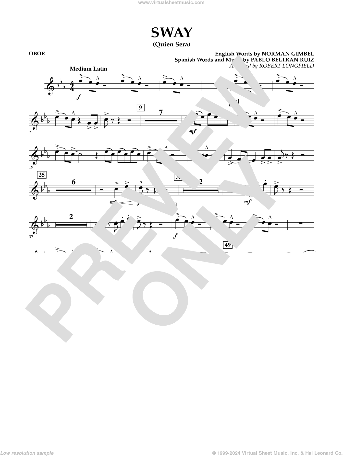 Sway (quien Sera) Dl