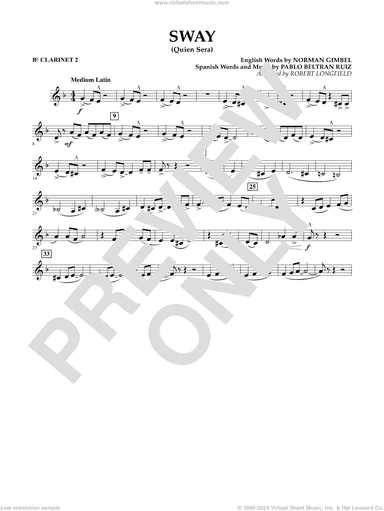 Sway (quien Sera) Dl