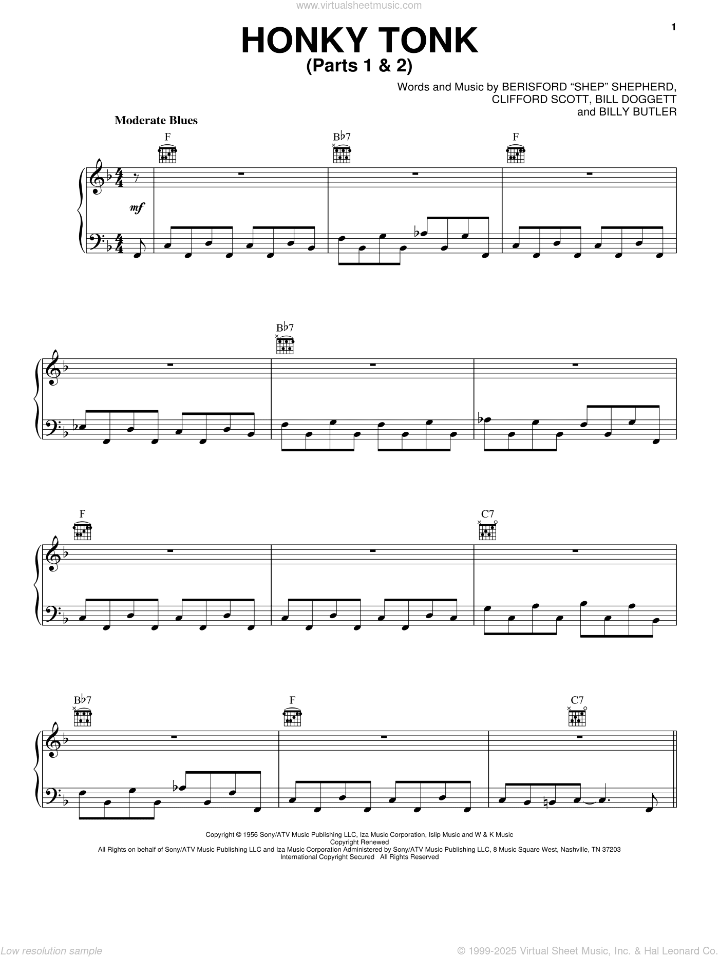 Honky Tonk (Parts 1 and 2)