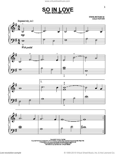 So In Love (from Kiss Me, Kate)