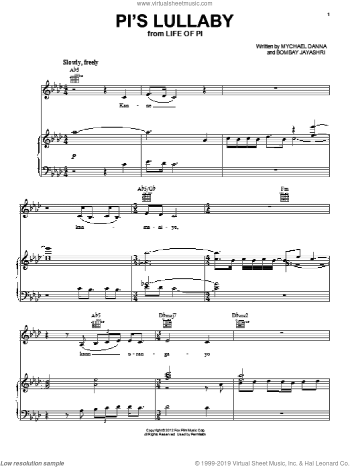 Pi's Lullaby
