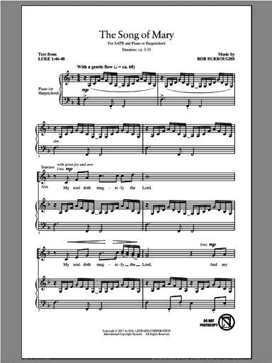 Song Of Mary