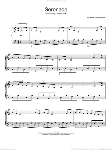 Serenade From String Quartet in F