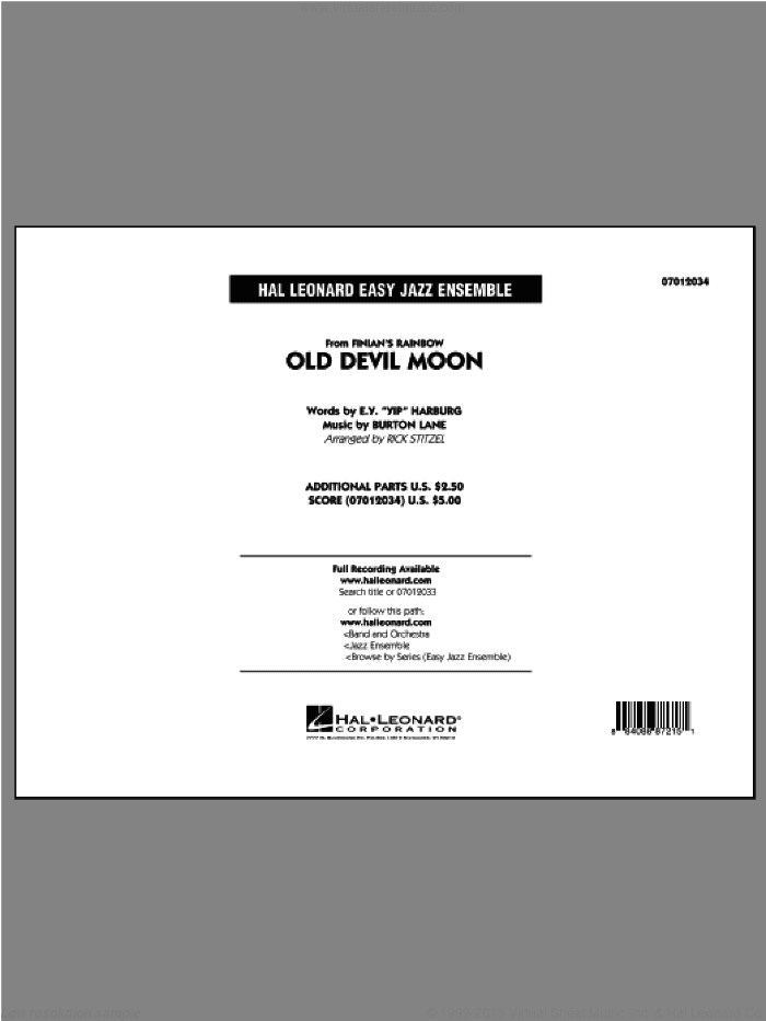Old Devil Moon (COMPLETE)