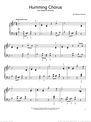 Humming Chorus (Butterfly)