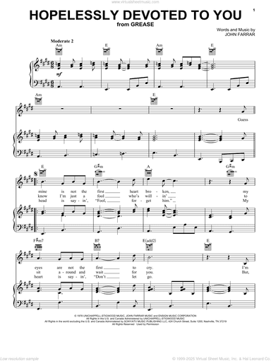 Hopelessly Devoted To You (from Grease)