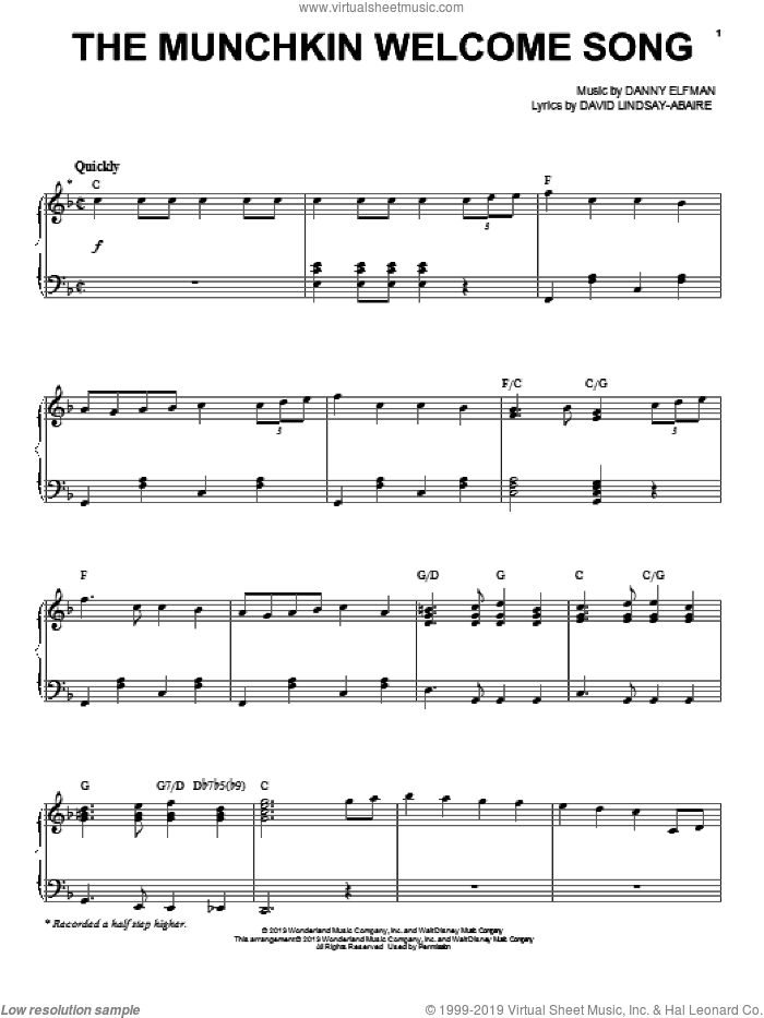 The Munchkin Welcome Song