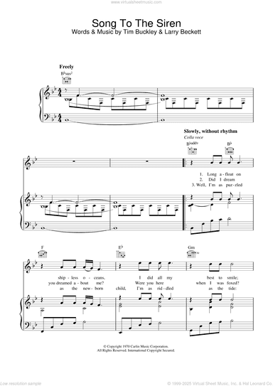 Song To The Siren