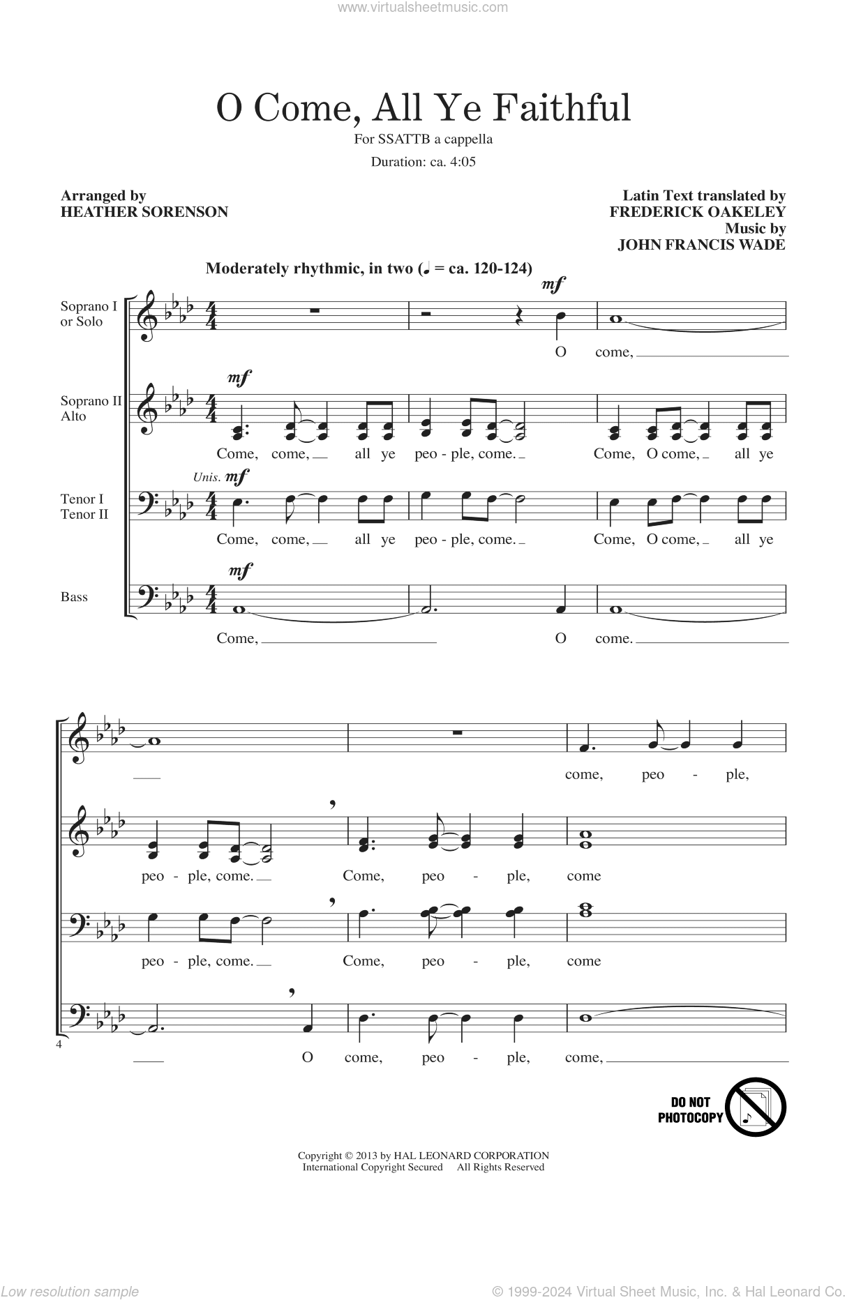 O Come, All Ye Faithful