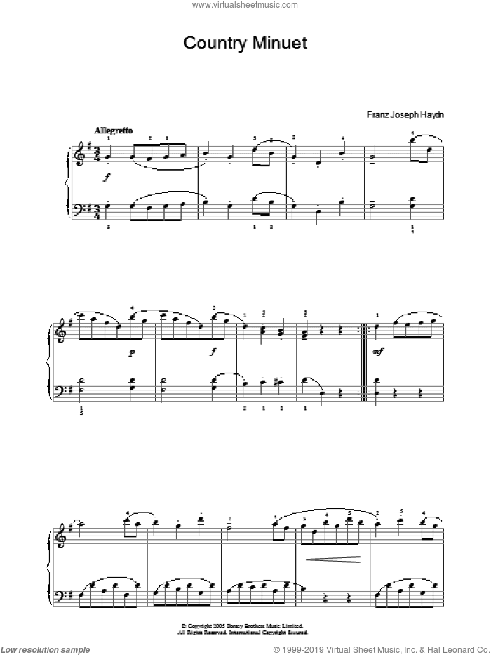 Country Minuet