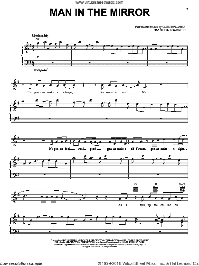 Michael Jackson Hits (complete set of parts)