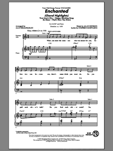 Enchanted (Choral Highlights) (arr. Alan Billingsley)