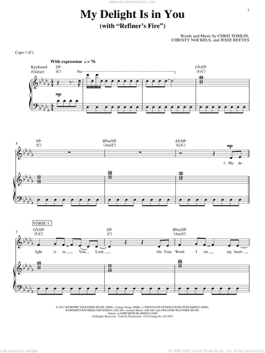 My Delight Is In You (with "Refiner's Fire")
