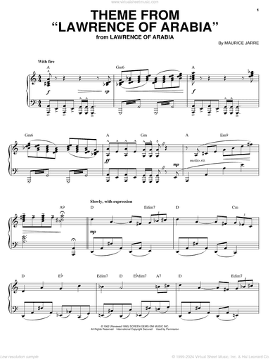 Theme from Lawrence Of Arabia