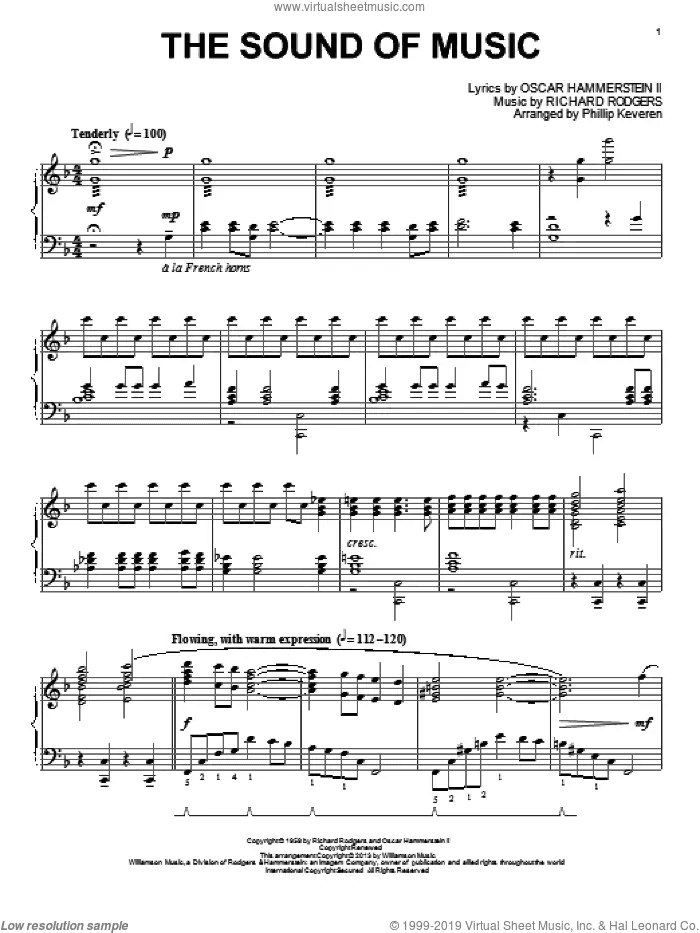 The Sound Of Music (arr. Phillip Keveren)