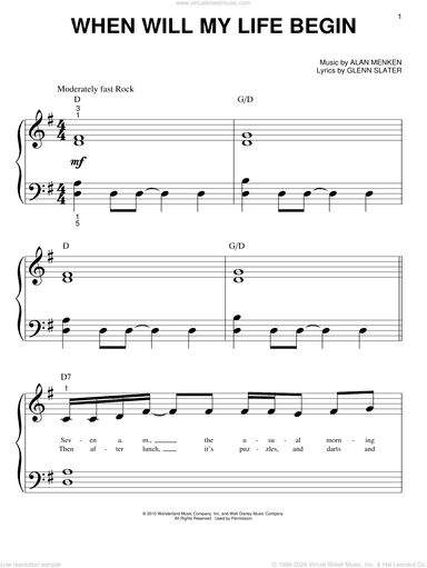 When Will My Life Begin? (from Tangled)