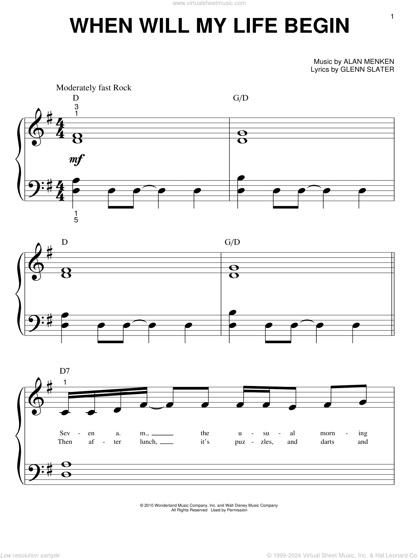 When Will My Life Begin? (from Tangled)