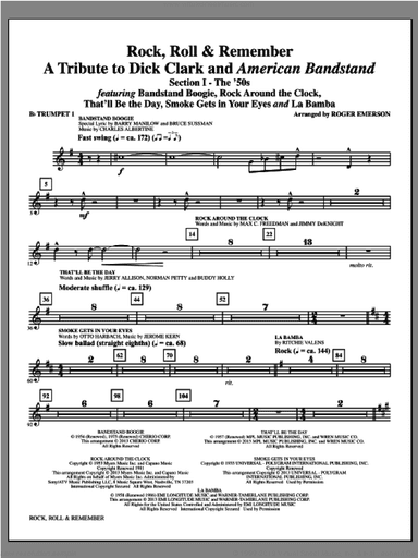 Rock, Roll and Remember (complete set of parts)