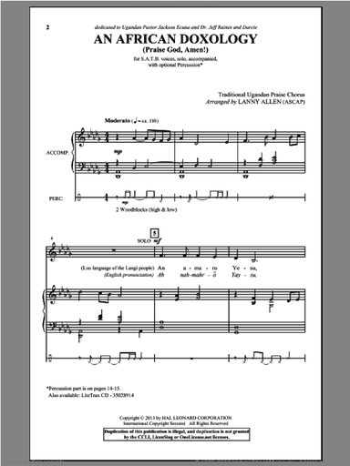 An African Doxology