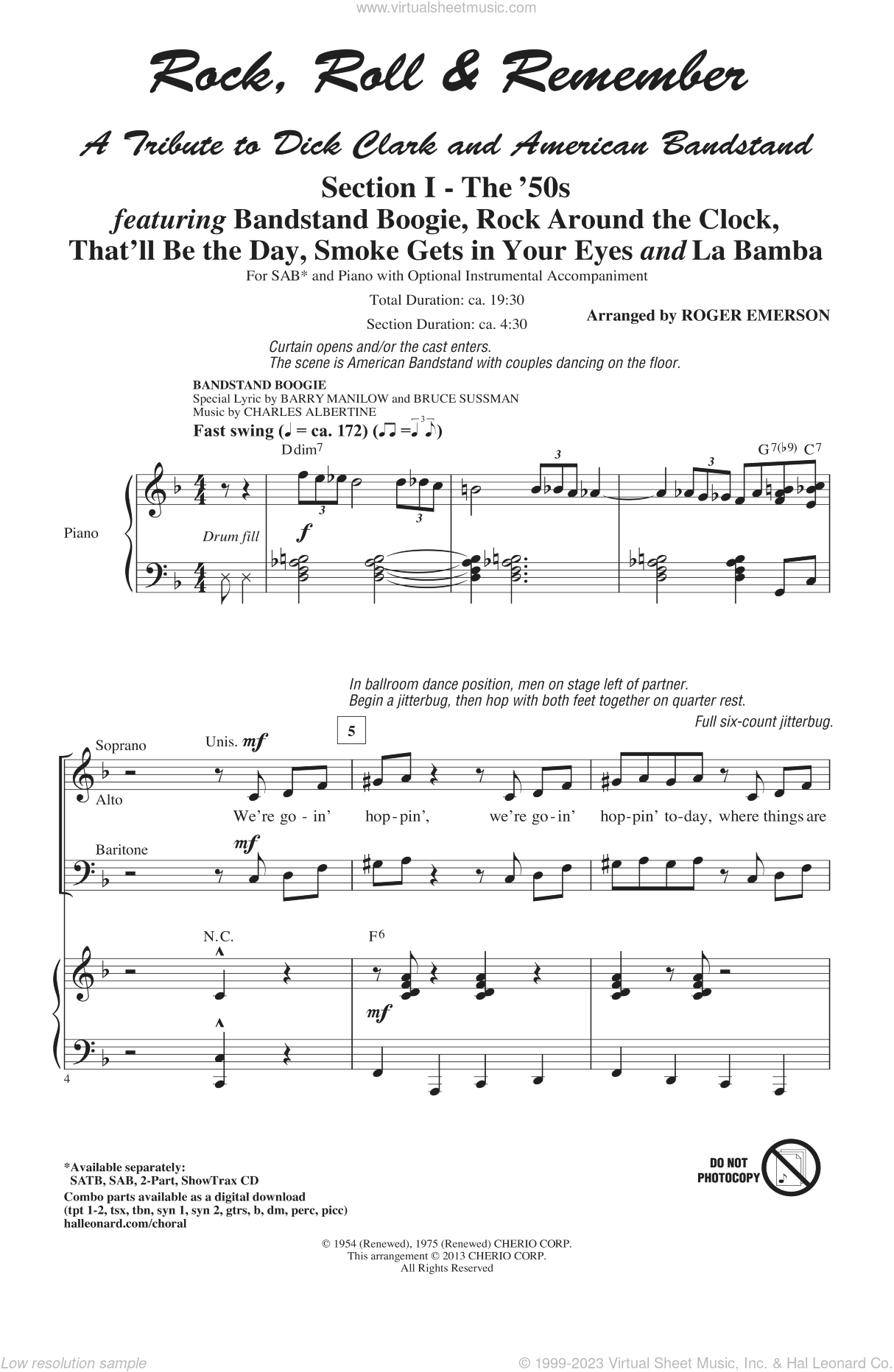 Rock, Roll and Remember: A Tribute To Dick Clark and American Bandstand (Medley)