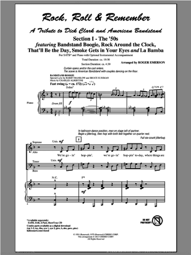 Rock, Roll and Remember: A Tribute To Dick Clark and American Bandstand (Medley)