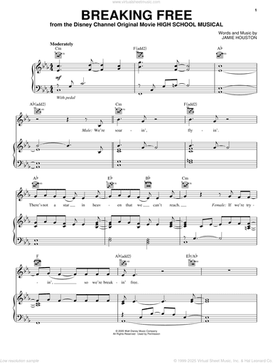 Breaking Free (from High School Musical)