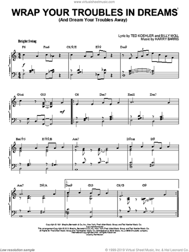 Wrap Your Troubles In Dreams (And Dream Your Troubles Away) [Jazz version] (arr. Brent Edstrom)