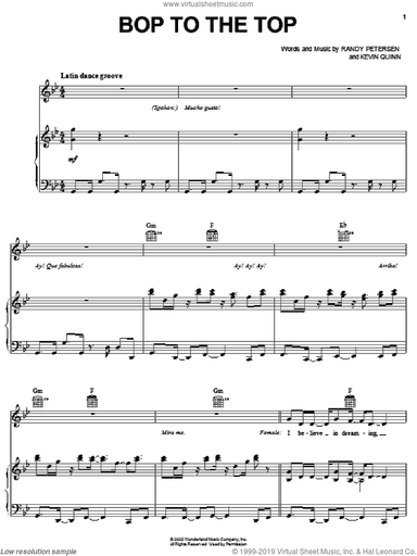 Bop To The Top (from High School Musical)