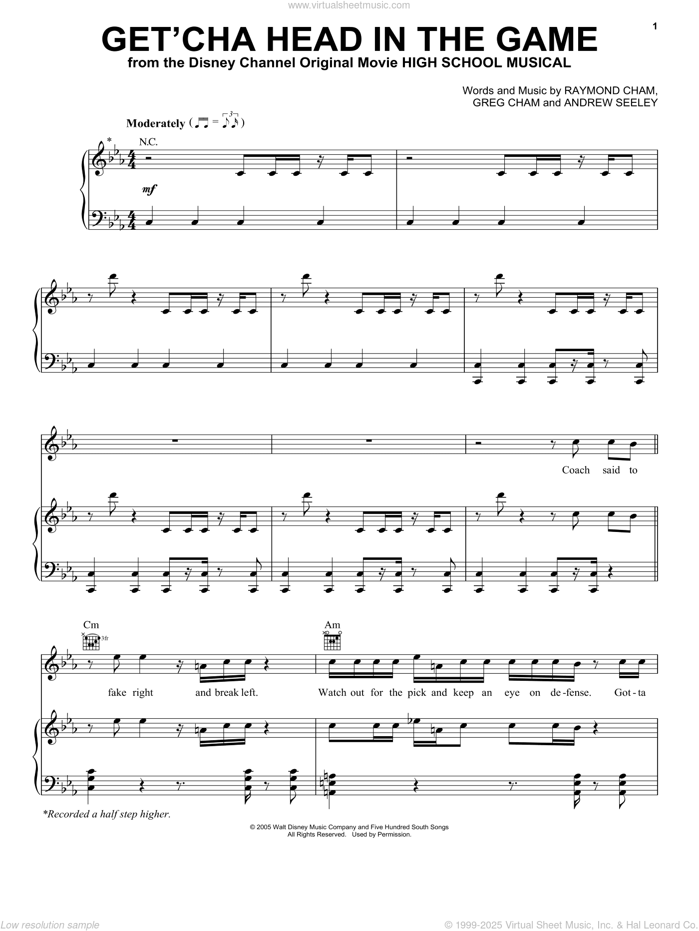Get'cha Head In The Game (from High School Musical)