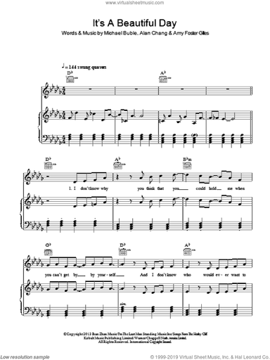It's A Beautiful Day (Big Band Version - Swing Mix)