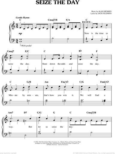 Seize The Day (from Newsies The Musical)