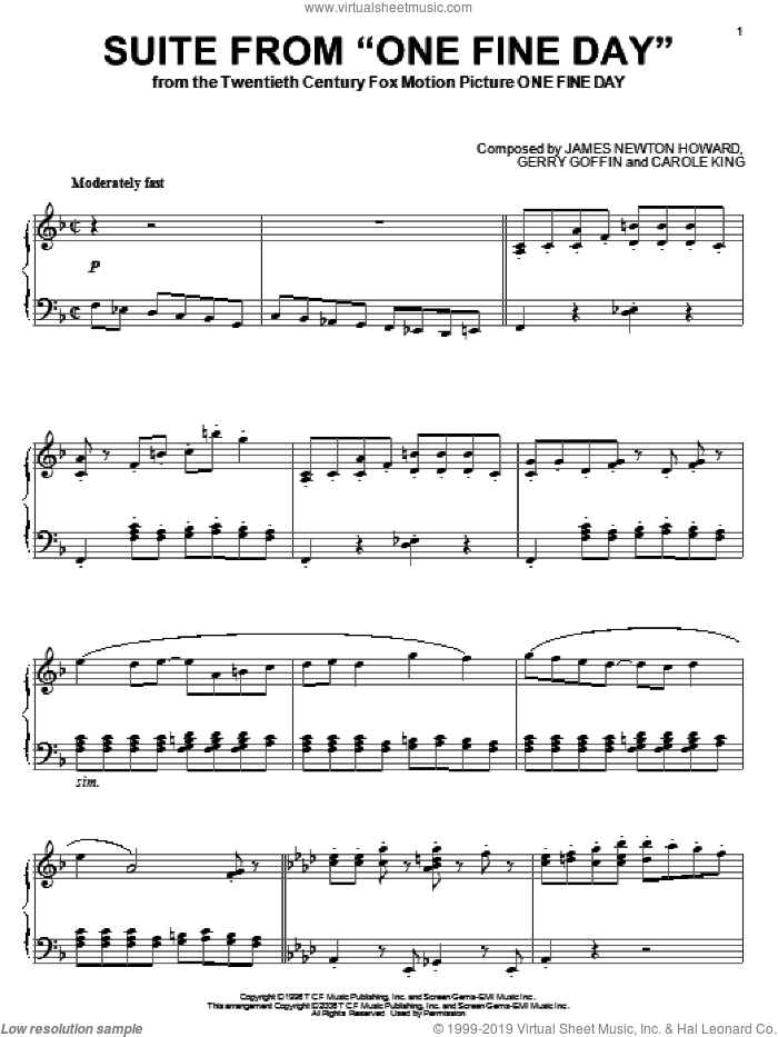 Suite from "One Fine Day"