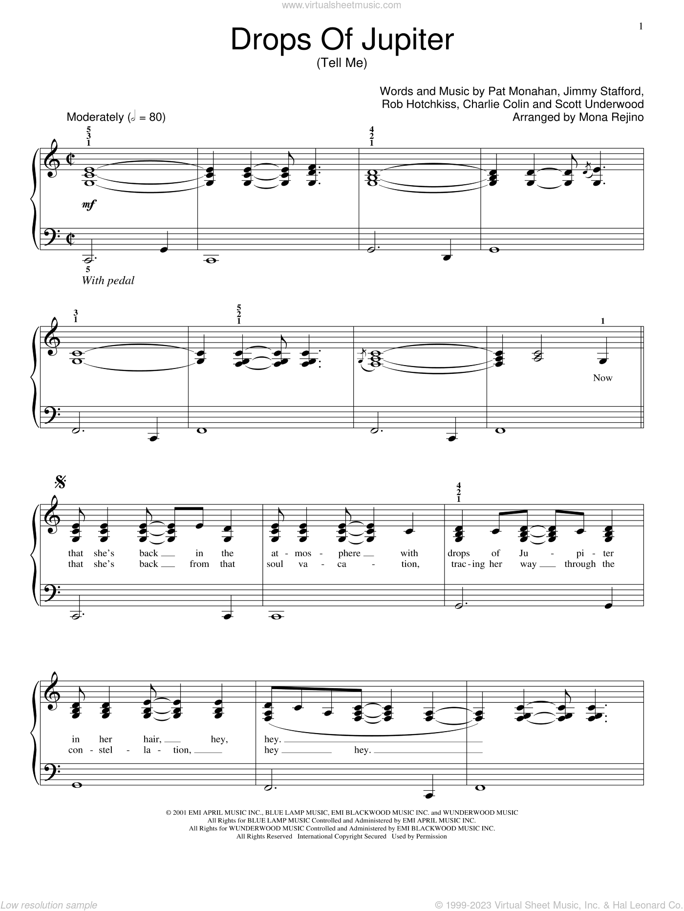 Drops Of Jupiter (Tell Me)