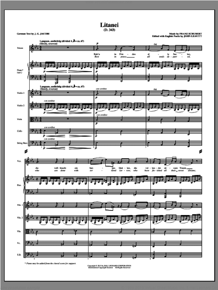 Litanei (COMPLETE)