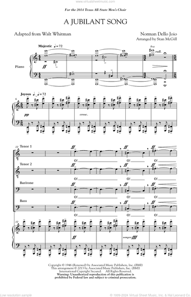 A Jubilant Song