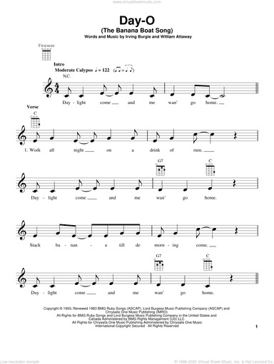 Day-O (The Banana Boat Song)