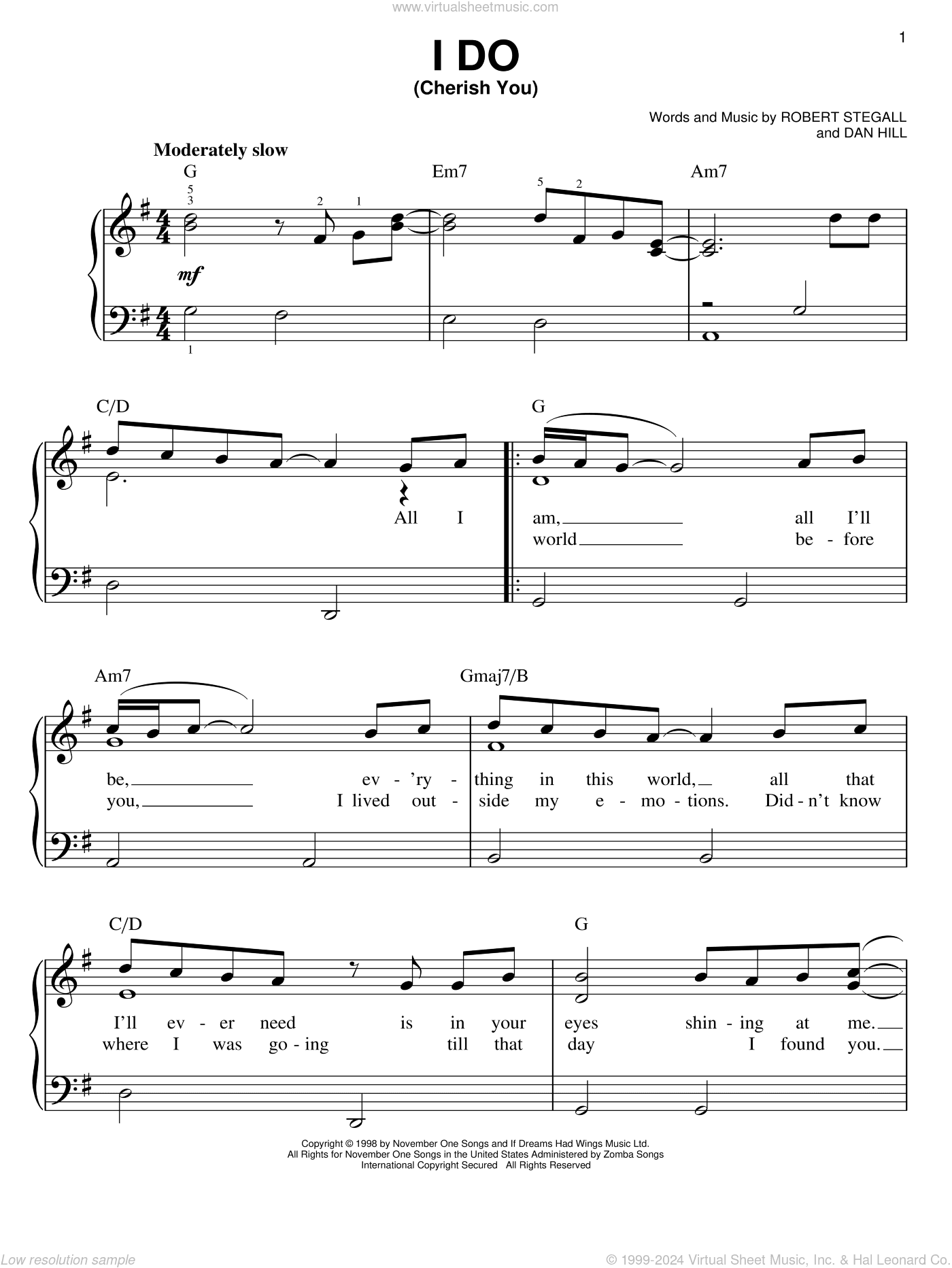 I Do (Cherish You)