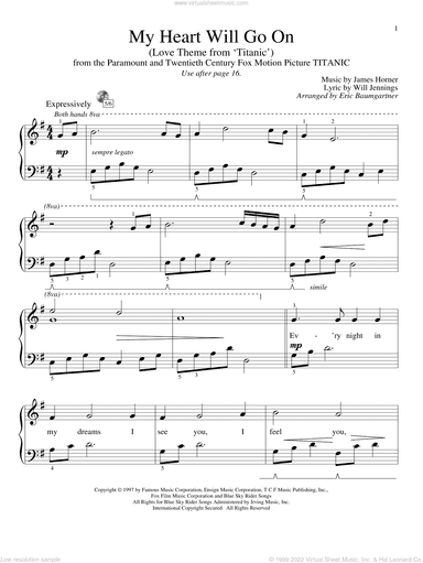 My Heart Will Go On (Love Theme from Titanic)