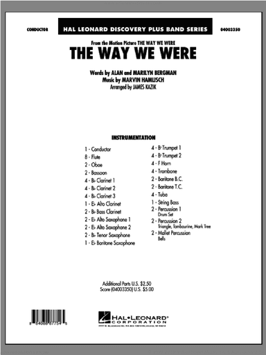 The Way We Were (COMPLETE)