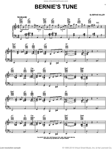 Bernie's Tune