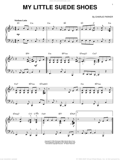 My Little Suede Shoes (arr. Brent Edstrom)